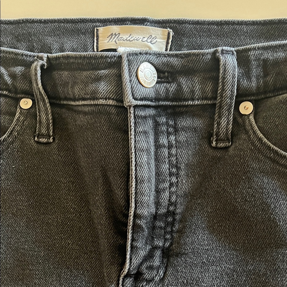 Madewell kick out Gray Jeans